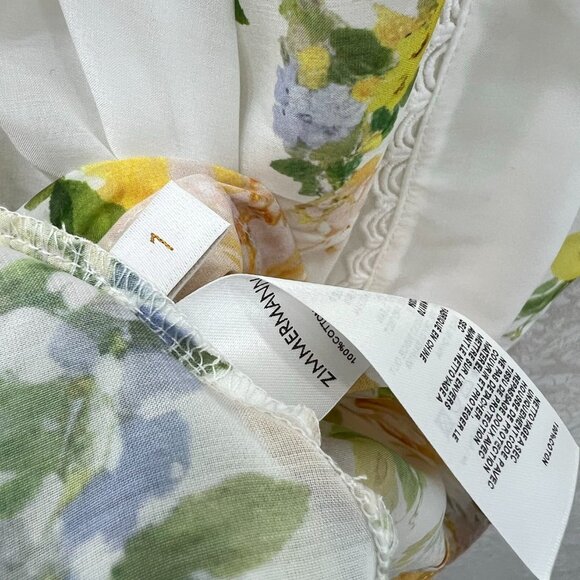 ✨Zimmermann floral plunge dress - Picture 5 of 8